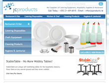 Tablet Screenshot of jcproducts.ie